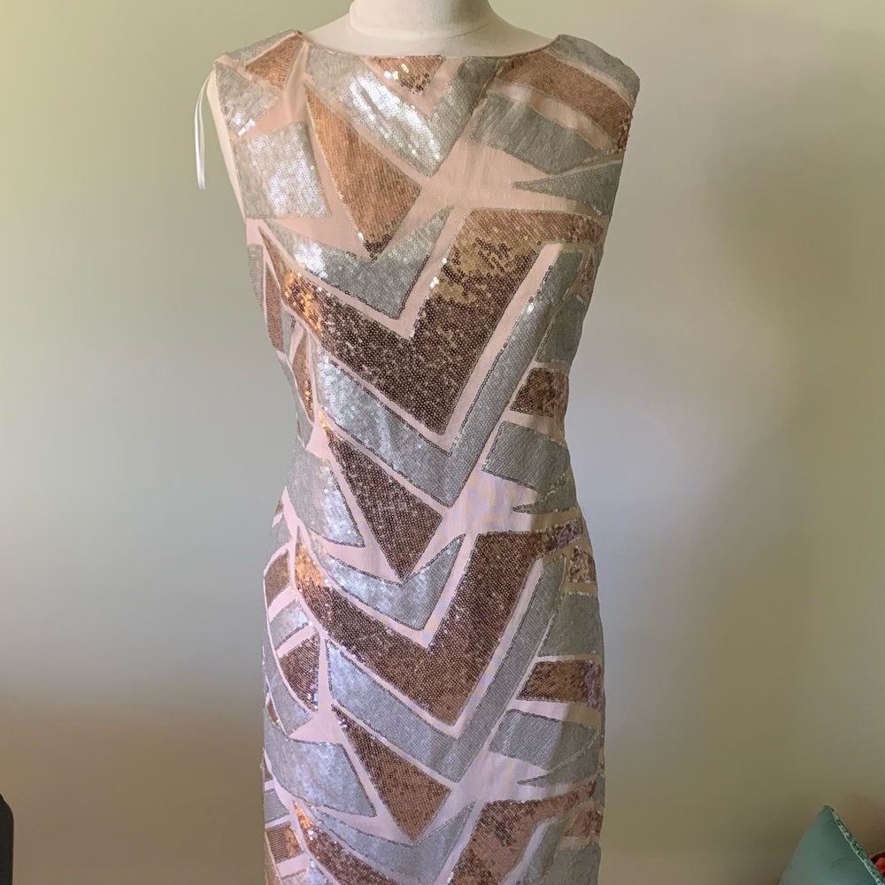 Vince Camuto size 14 sleeveless sequin dress